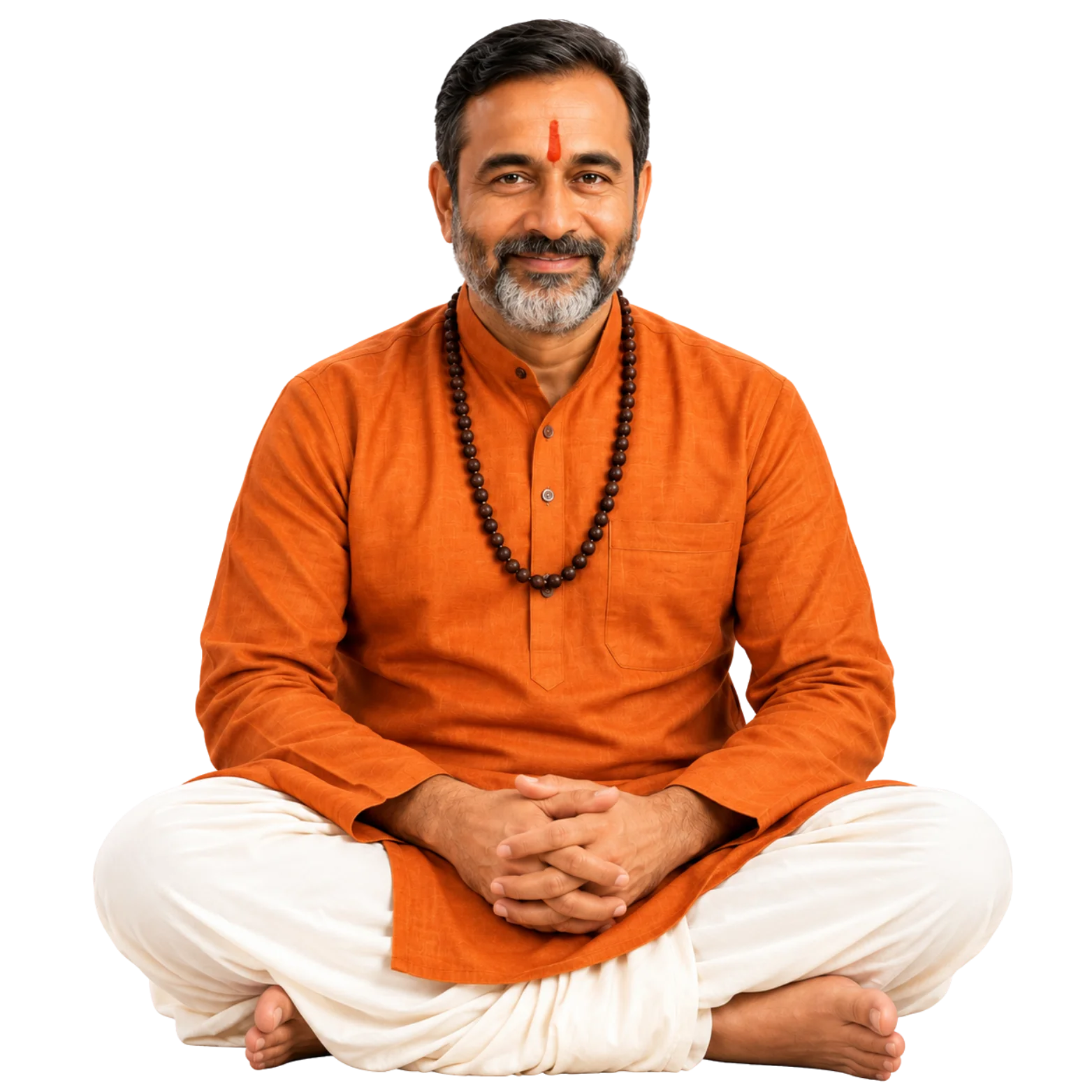 Meditating baba